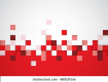 Vector of abstract geometrical shape and background