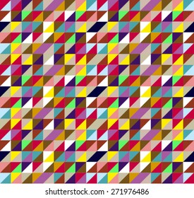 Vector abstract geometrical shape seamless background. Web design. Print. Presentation. Brochure Cover. - Shutterstock ID 271976486