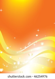 Vector abstract glow background