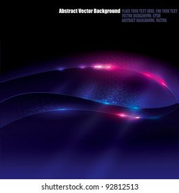 Vector Abstract Glow Background