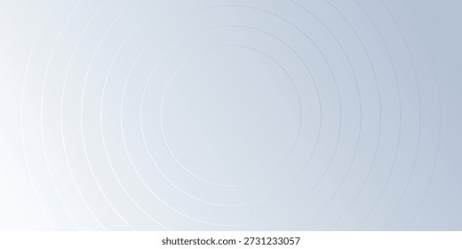 Vector abstract glowing geometric lines on gray background. Modern shiny blue circle modern abstract surrounds