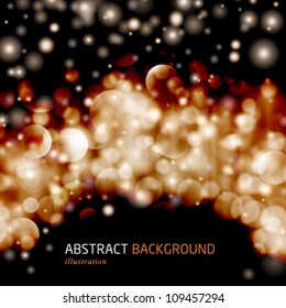 Vector abstract glowing illustration background. Jpeg version also available in gallery.