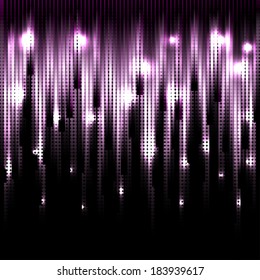 Vector abstract glowing violet background. Eps10