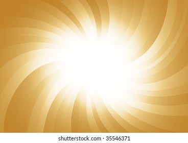 Vector abstract gold background; clip-art