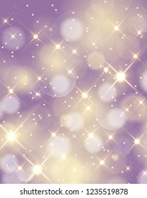 Vector abstract gold sparkle glitter background.