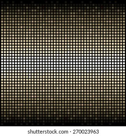 Vector Abstract golden disco light background