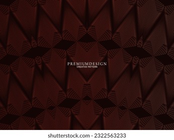  Vector abstracto de fondo dorado de lujo con elementos gráficos geométricos, adecuado para afiches, volante, tablero digital, web, diseño conceptual, etc.