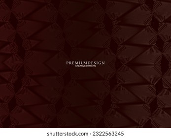  Abstrakter, goldener luxuriöser Hintergrund mit geometrischen grafischen Elementen, geeignet für Poster, Flyer, Digital-Board, Web, Concept Design, etc.