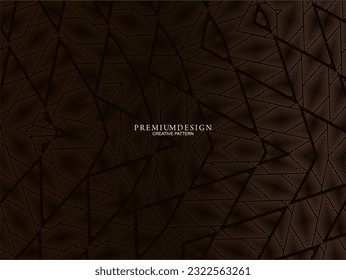  Vector abstracto de fondo dorado de lujo con elementos gráficos geométricos, adecuado para afiches, volante, tablero digital, web, diseño conceptual, etc.