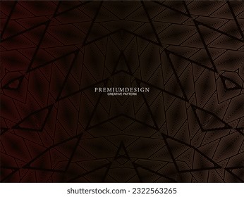  Vector abstracto de fondo dorado de lujo con elementos gráficos geométricos, adecuado para afiches, volante, tablero digital, web, diseño conceptual, etc.