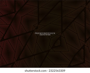  Vector abstracto de fondo dorado de lujo con elementos gráficos geométricos, adecuado para afiches, volante, tablero digital, web, diseño conceptual, etc.