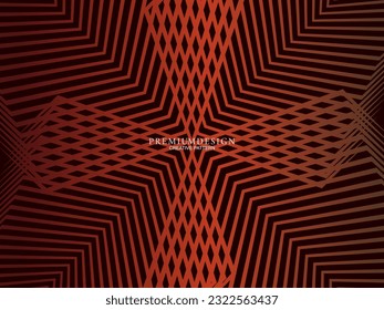  Vector abstracto de fondo dorado de lujo con elementos gráficos geométricos, adecuado para afiches, volante, tablero digital, web, diseño conceptual, etc.