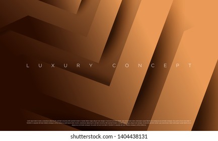 Vector abstract golden luxury backgrounds with geometric graphic elements for poster, flyer, digital board and concept design.