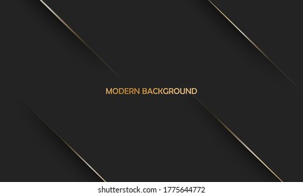 Vector abstract golden luxury backgrounds with geometric graphic elements for poster, flyer, digital board and concept design.