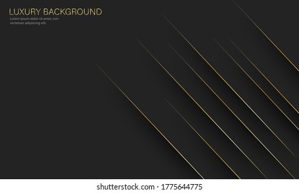 Vector abstract golden luxury backgrounds with geometric graphic elements for poster, flyer, digital board and concept design.