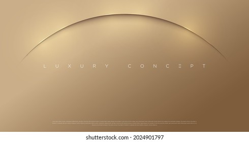  golden luxury geometric