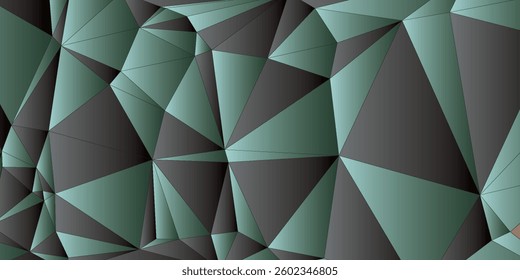 Vector abstract golden luxury backgrounds with triangle graphic elements