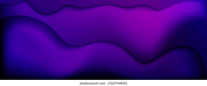 Vector abstract  gradient background. Colorful halftone black blue, purple gradient wave. Modern wave gradient. Suit for poster, cover, banner, brochure, website, sale