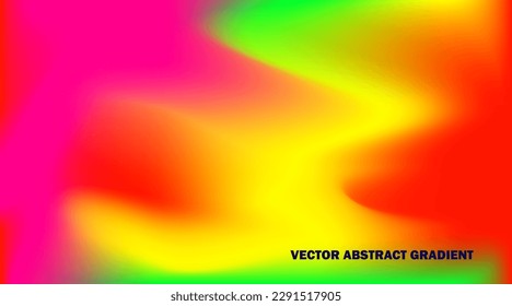 Vector abstract gradient backgrounds in bright colors. For brochures, booklets, banners, posters, magazines, branding, social media and other projects. For web and print.