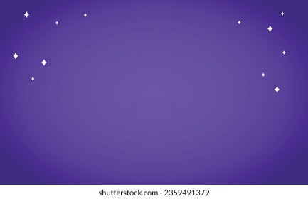 Vector abstract gradient blurry and star background.