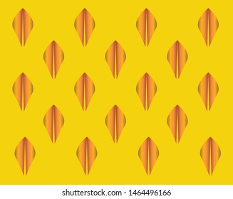 vector abstract gradient copper pattern on yellow background