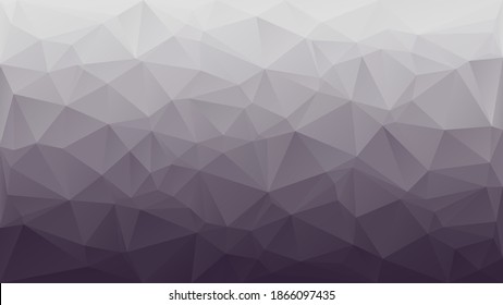 Vector abstract gradient pale violet polygonal background