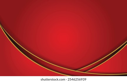 vector abstract gradient red and golden background suitable for awards certificates and other design backgrounds