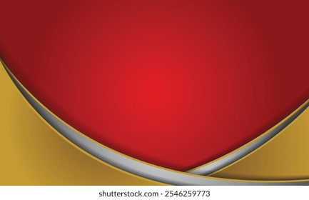 vector abstract gradient red and golden background suitable for awards certificates and other design backgrounds and poster