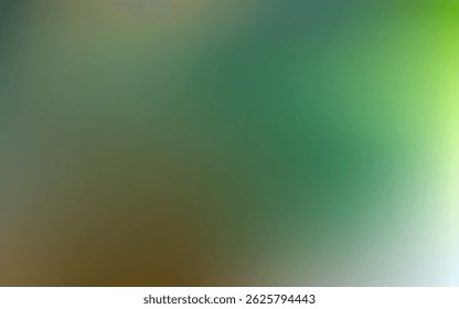 Vector abstract grainy gradient background with green and brown tones. Ideal for design backdrops, banners, and posters.