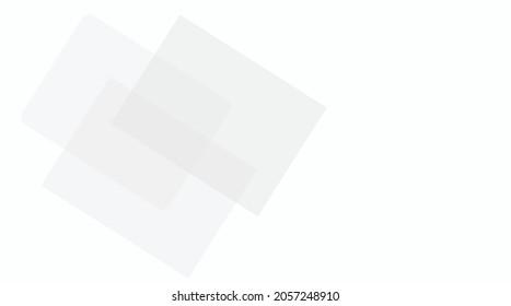 Vector abstract graphic design background. Grey rectangles overlapping on pale grey background. Copy space. 