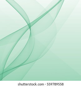 Vector abstract graphic design background green. 