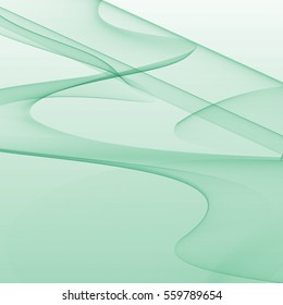 Vector abstract graphic design background green. 