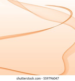 Vector abstract graphic design background orange brown.