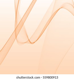 Vector abstract graphic design background orange brown. 