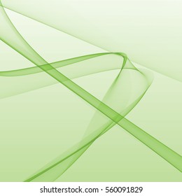 Vector abstract graphic design background green. 