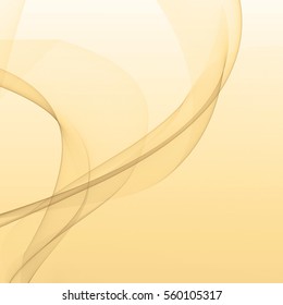 Vector abstract graphic design background golden yellow. 