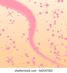 Vector abstract graphic design background.