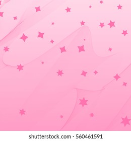 Vector abstract graphic design background pink. 