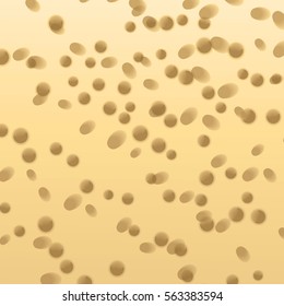 Vector abstract graphic design background golden yellow. 