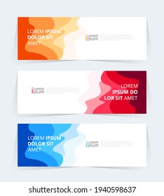 Vector abstract graphic design Banner Pattern background web template.