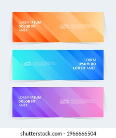 Vector abstract graphic design Banner Pattern background web template.