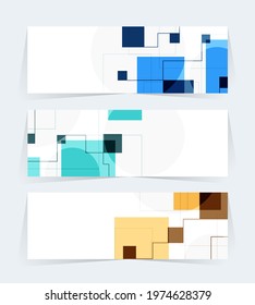 Vector abstract graphic design Banner Pattern background web template.
