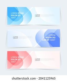 Vector abstract graphic design Banner Pattern background template.