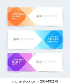 Vector abstract graphic design Banner Pattern background template.