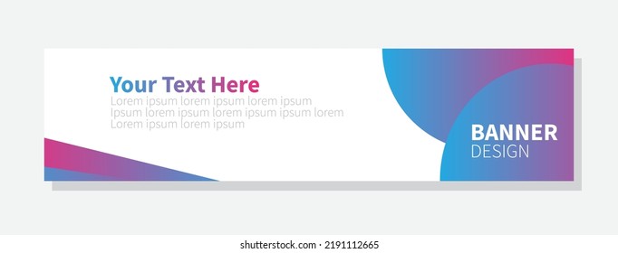 Diseño gráfico abstracto vectorial Plantilla de fondo de patrón de banner.