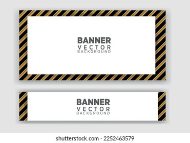 Vector abstract graphic design Banner. Vector horizontal banner template, abstract design.