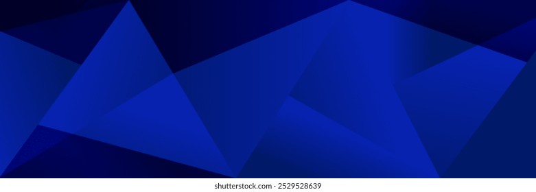 Vector abstract graphic design Banner blue technology background. 