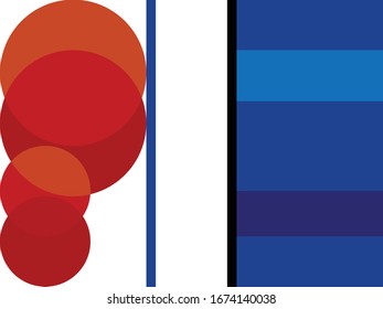  Diseño gráfico abstracto vectorial. Papel de pared geométrico creativo.