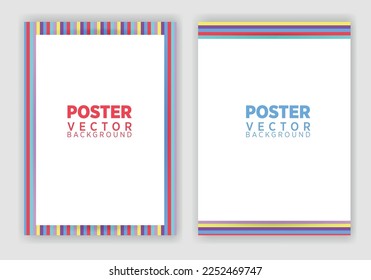 Abstraktes Grafikdesign Poster für Vektorgrafiken. Vertikale Vektorplakatvorlage, abstraktes Design.