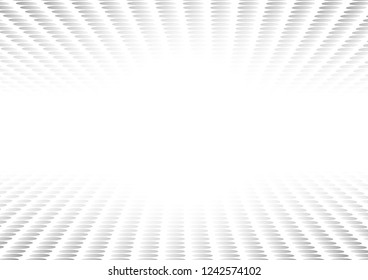 Vector : Abstract gray circles on white background